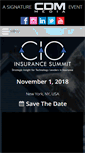 Mobile Screenshot of cioinsurancesummit.com